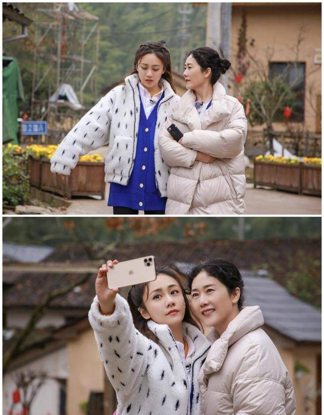 原创刘芸晒与妈妈合照感叹自己美不过妈妈62岁妈妈依旧似少女