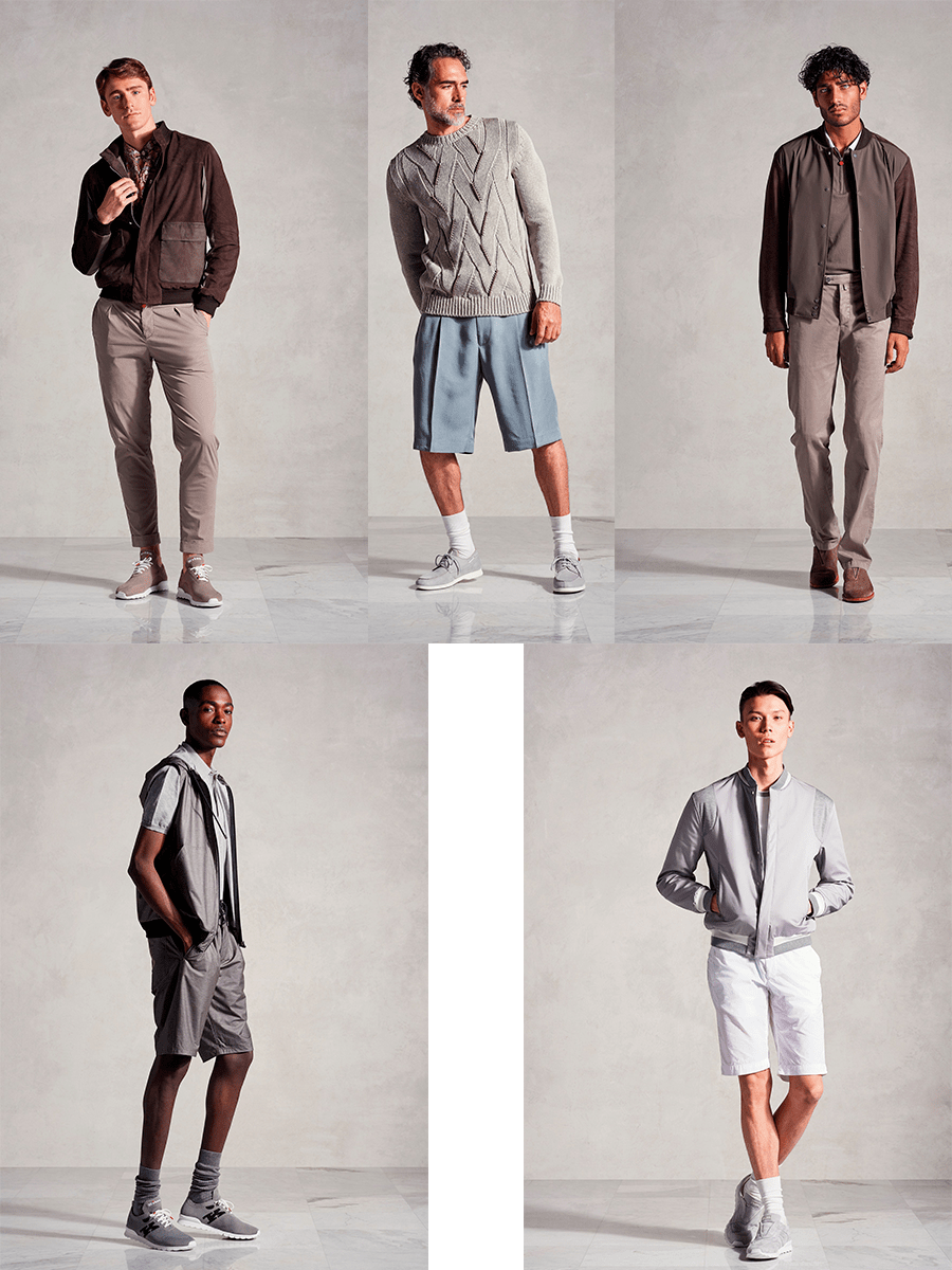 原创kiton2022春季男装系列柔和质感优雅休闲简约轻松