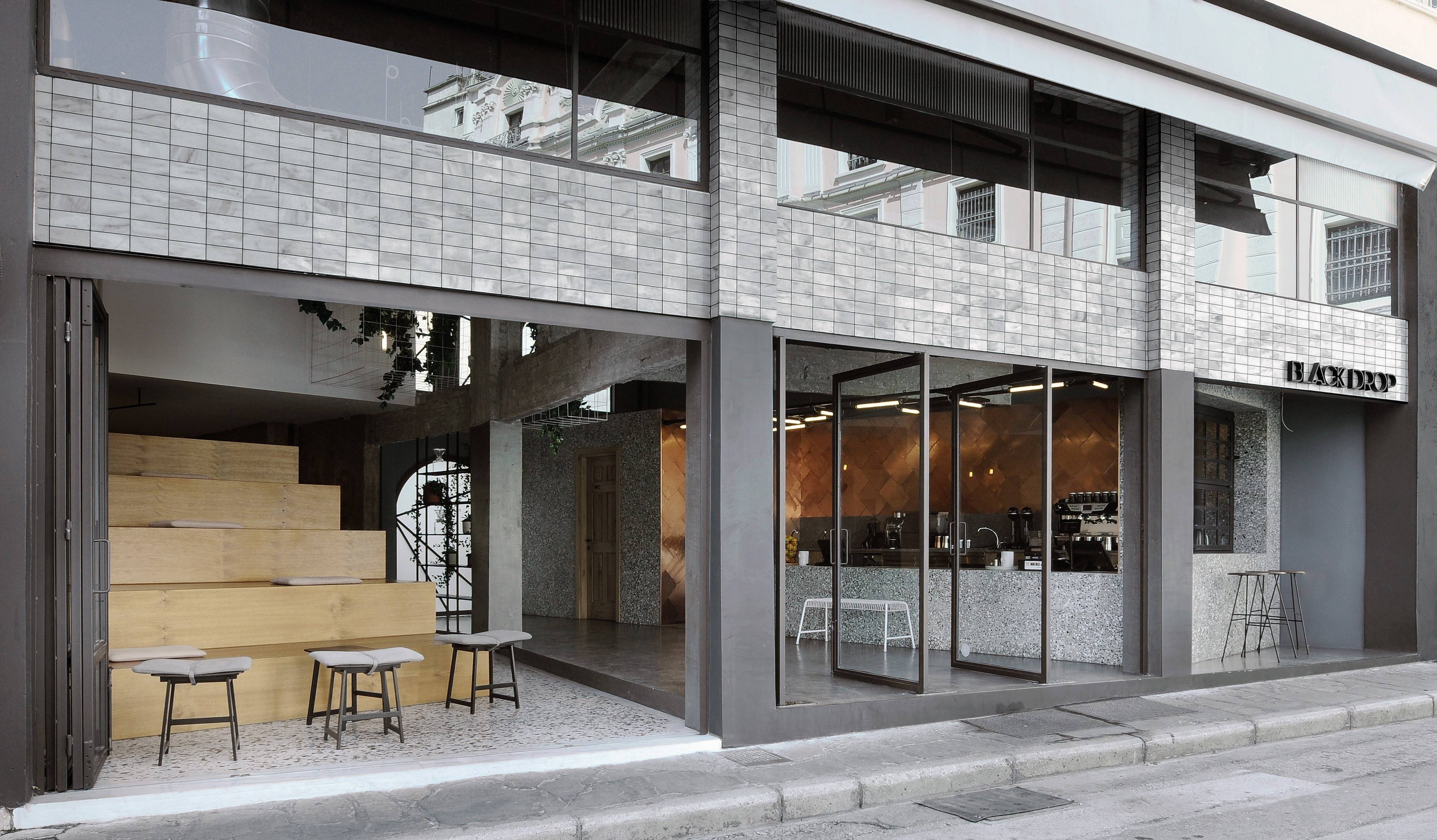 餐厅设计丨轻工业风的咖啡厅