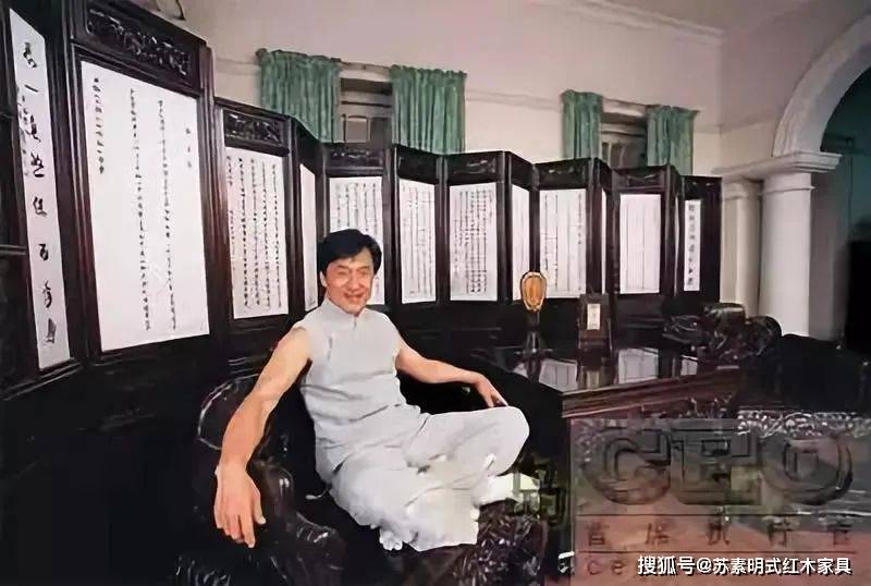 盘点| 那些酷爱收藏红木家具的明星们!_紫檀_迟重瑞_蔡国庆