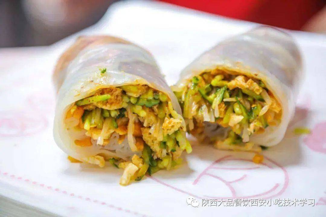 吃一次就爱上的卷凉皮_经营_培训_小吃