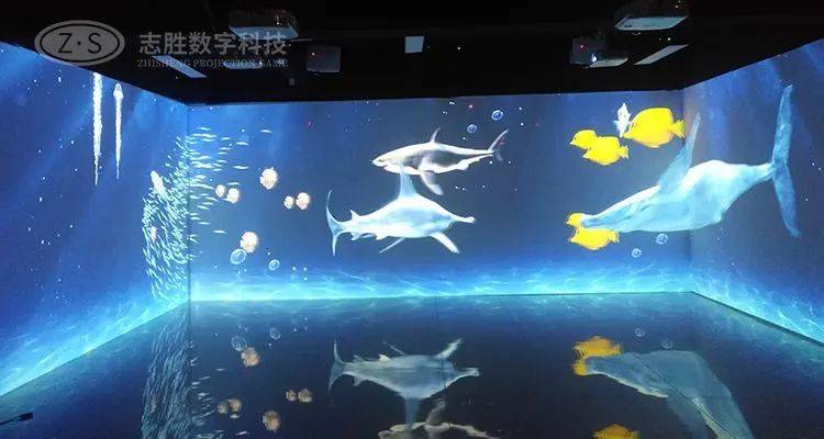 沉浸式互动墙面投影,打造炫彩缤纷新世界!_效果_光影_技术