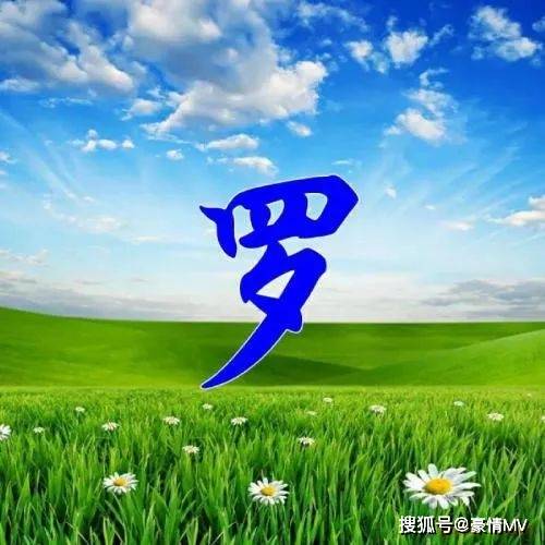 风景姓氏微信头像图片蓝天白云迷人的美景足足