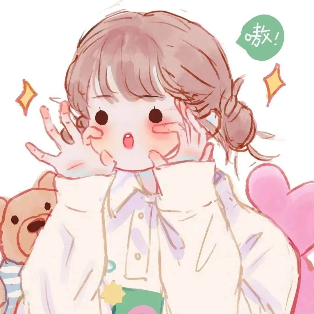 闺蜜头像奶里奶气的甜味姐妹头像