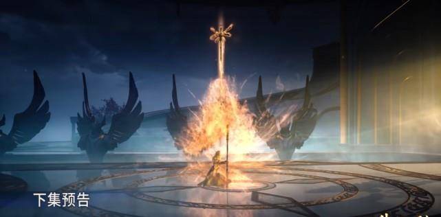 原创斗罗206千仞雪表扬唐三天使圣剑剑芒威力大供奉斗罗秒跪