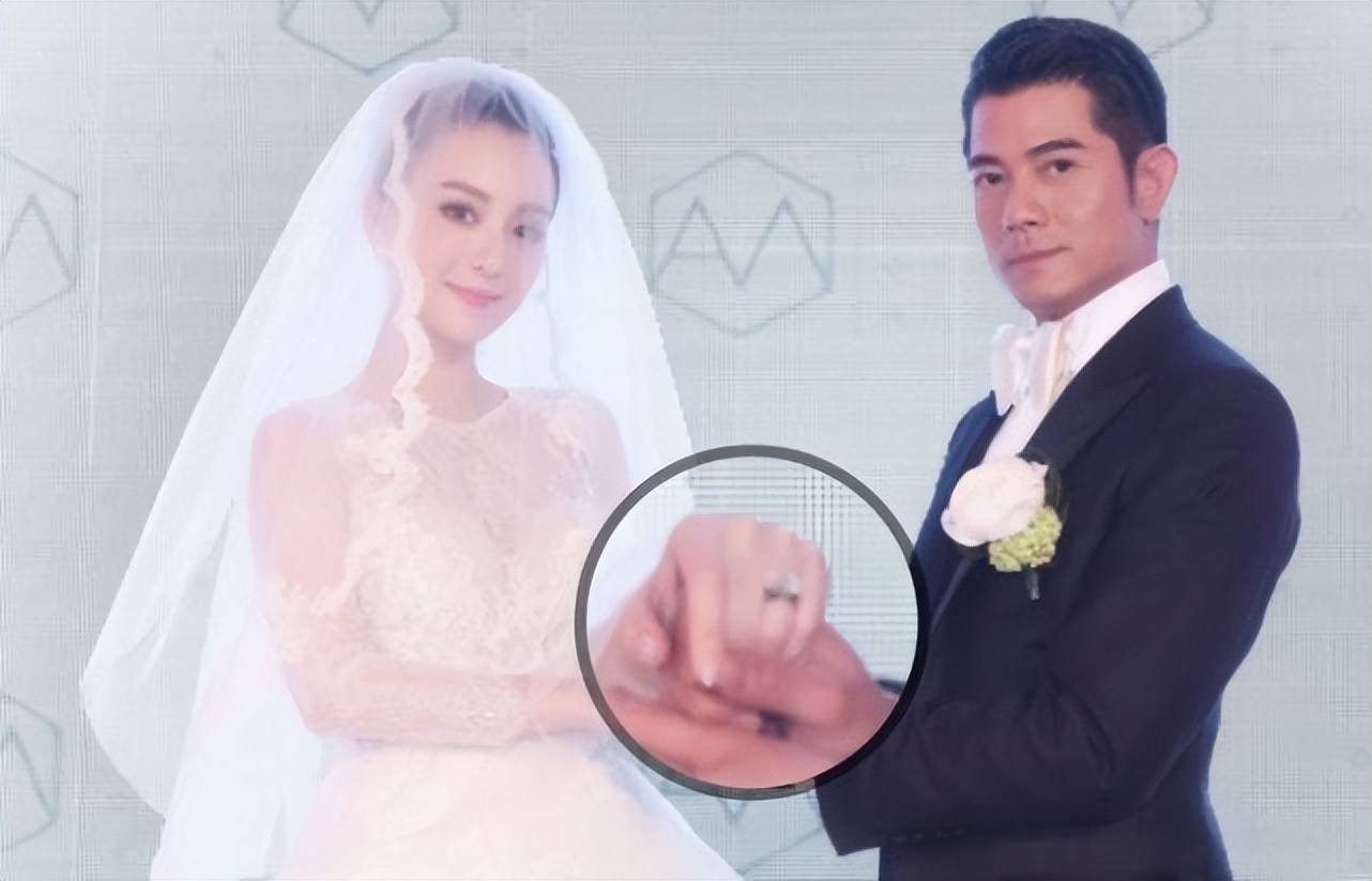 原创郭富城老婆晒婚纱照左手鸽子蛋钻戒价值千万网友真爱得看钱