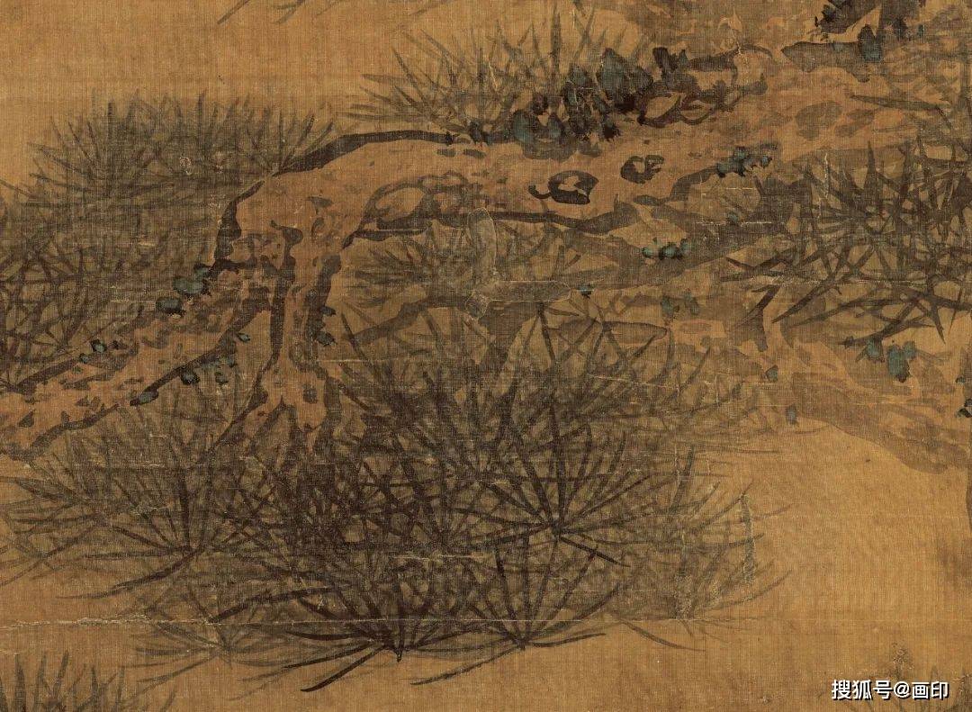 明童垲松鹤延年图