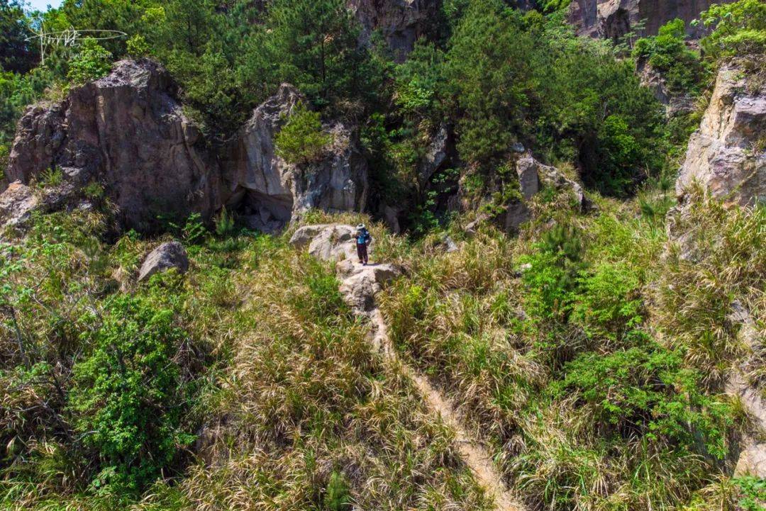 杭州有个矿坑公园挺有个性，身后的荒山藏着多口深潭，野趣横生