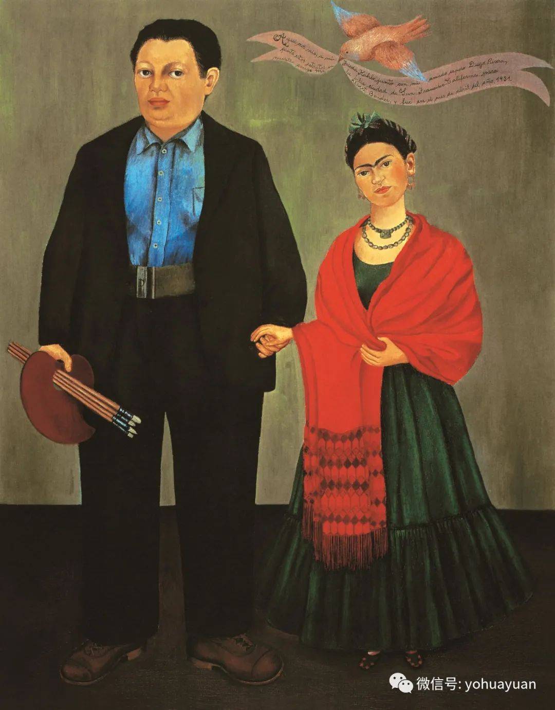 油画大师——弗里达·卡罗作品欣赏(48张高清图)_kahlo_frida_弗里达