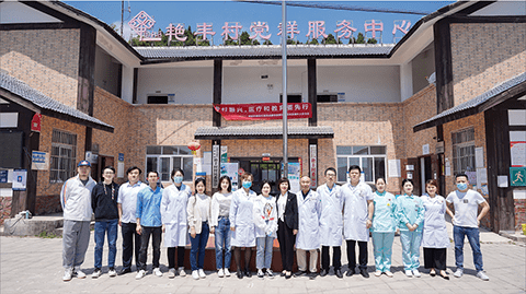 成都西南脑科医院义诊走进简阳艳丰村,助力乡村振兴_我院_患者_居民