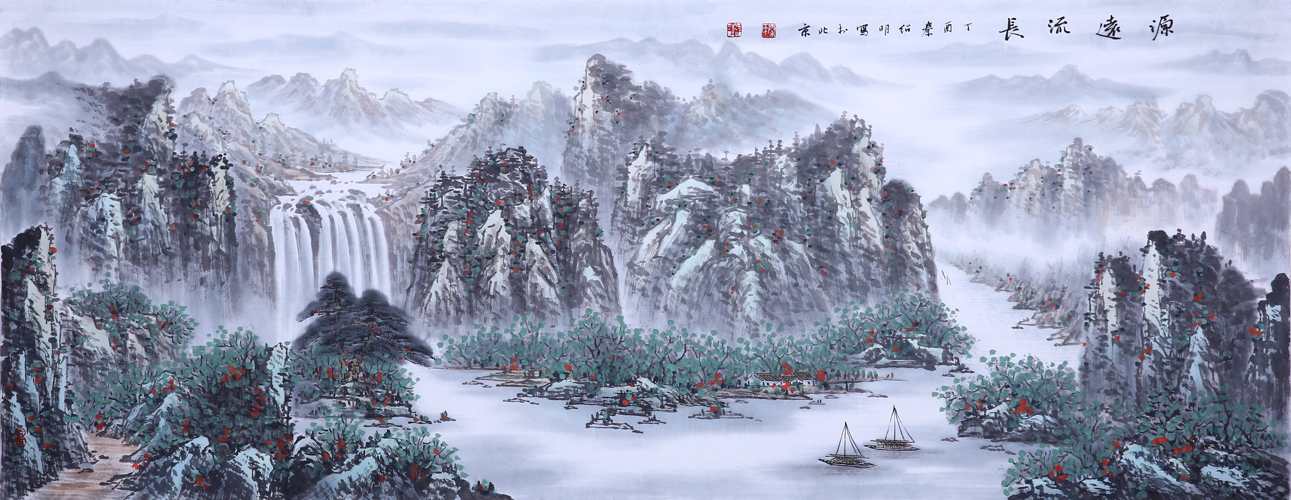 经典风水画赏析源远流长