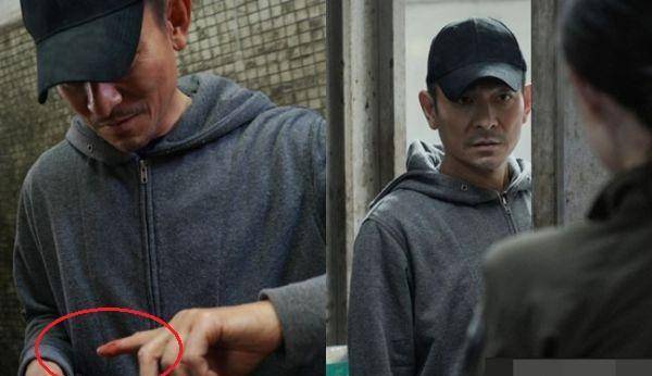 原创刘德华拍戏刮伤手指流血期间仍坚持拍摄笑着面对工作人员