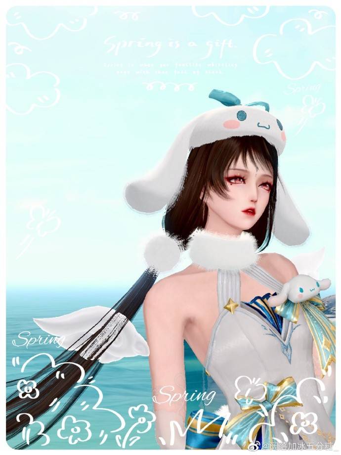 天谕手游的三丽鸥联动时装到底有多火玩家的海报大片太吸睛