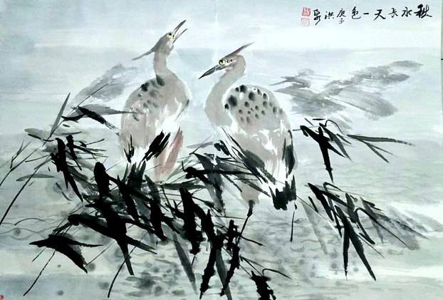 著名画家翟洪泉先生花鸟画艺术造诣之鉴赏