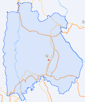 保山地理位置图图片