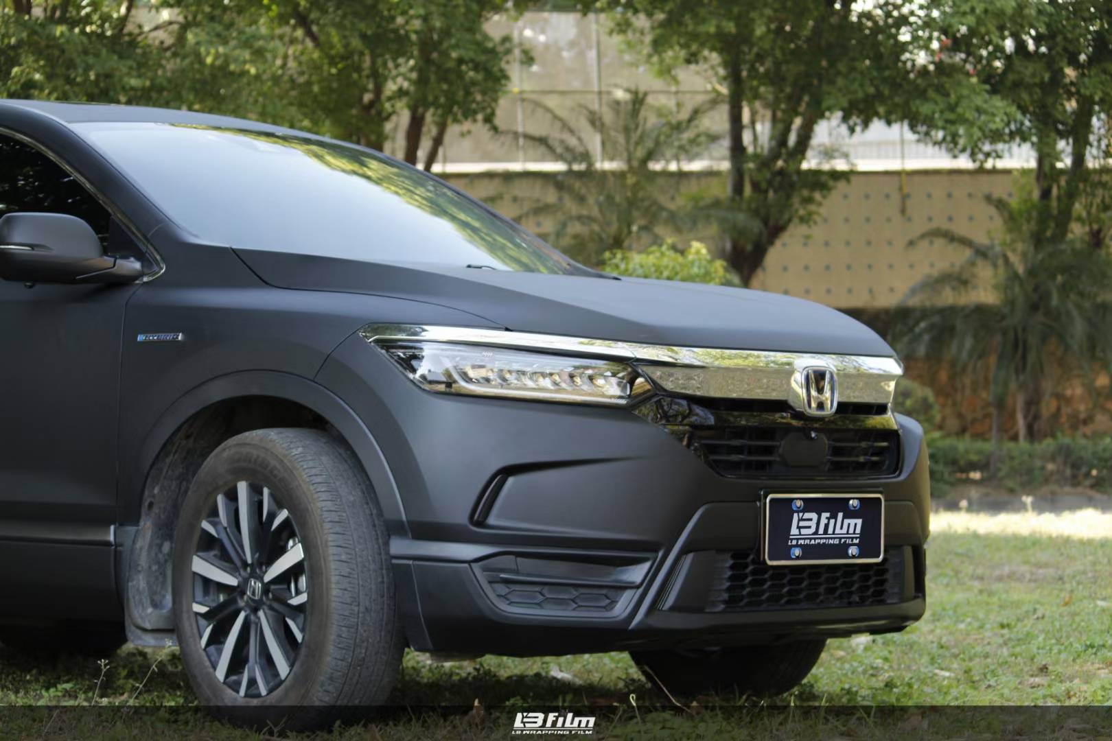 本田皓影lbfilm改色膜磨砂黑