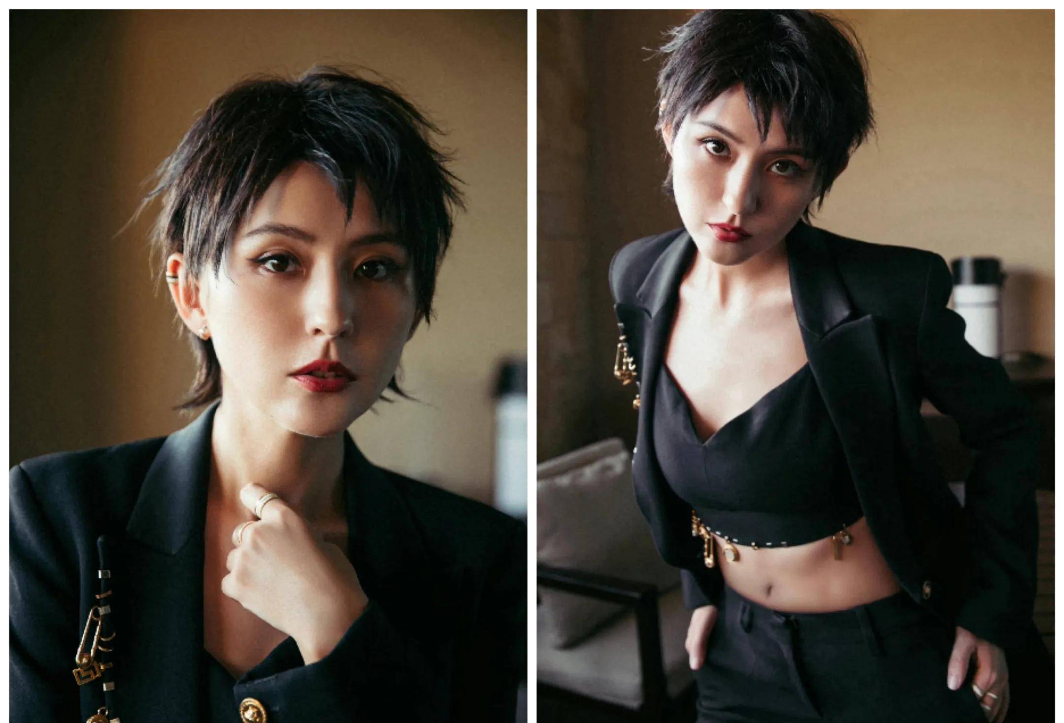 原创古力娜扎再秀美背新疆五美排行榜热依扎排第四哈尼克孜垫底