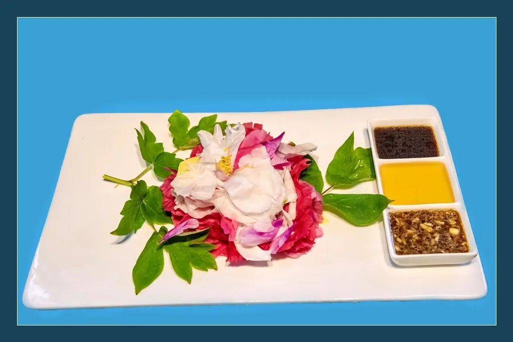 菏泽牡丹甲天下牡丹入菜香万家