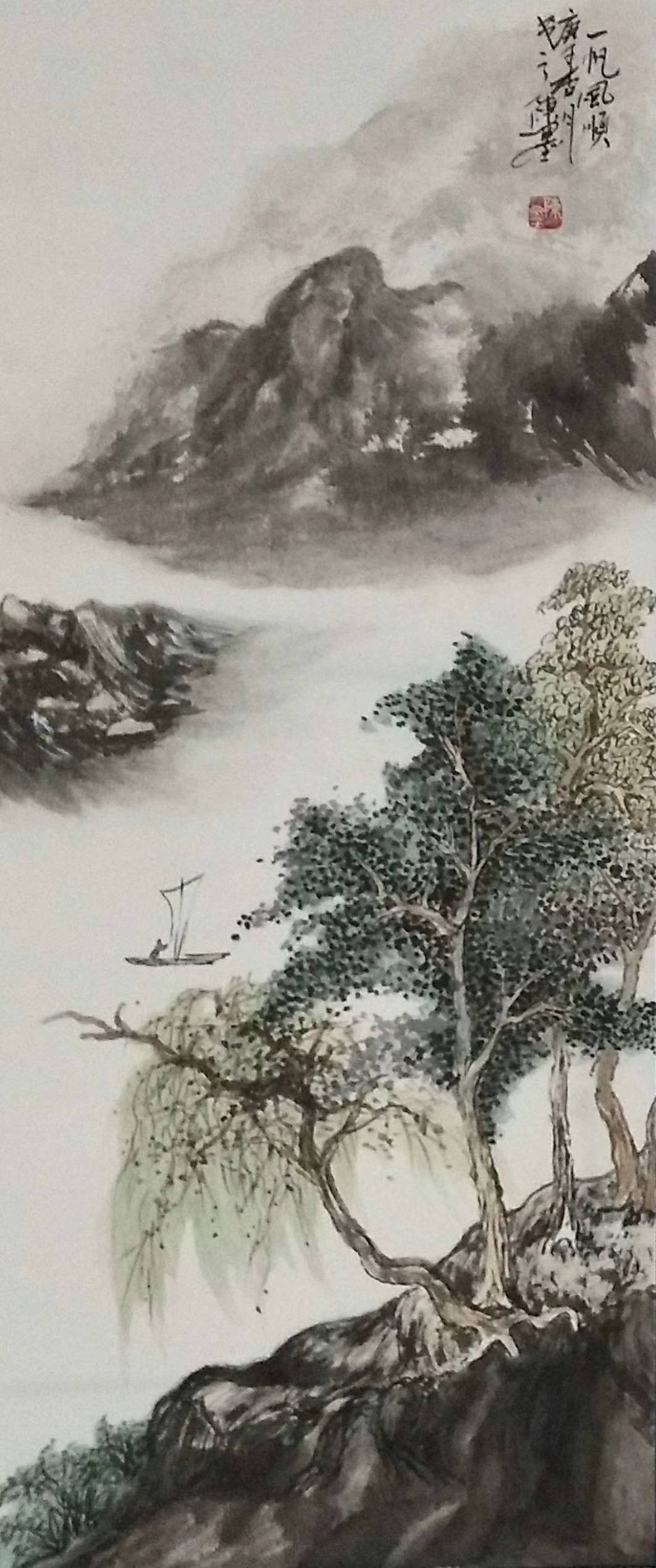 国画名家陈墨老师作品欣赏