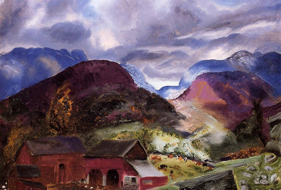 美国画家George Wesley Bellows 油画作品欣赏