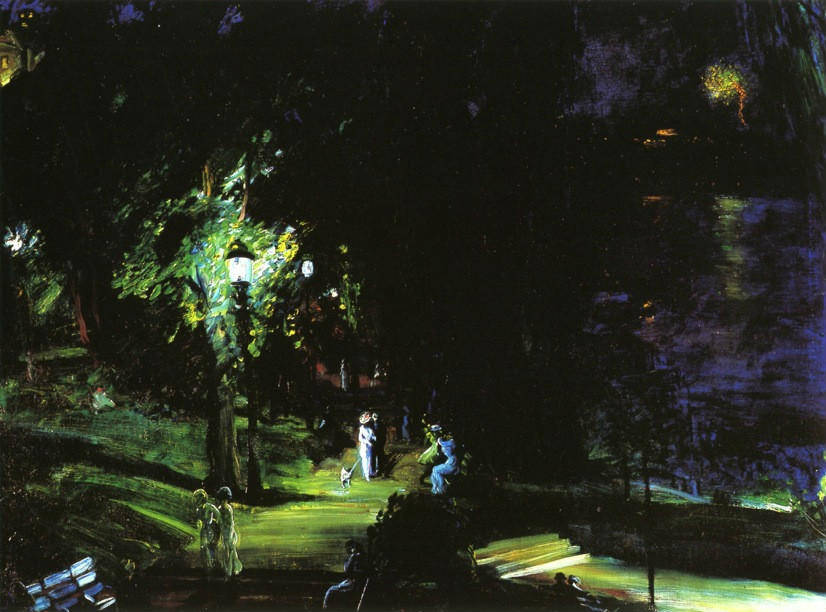 美国画家George Wesley Bellows 油画作品欣赏