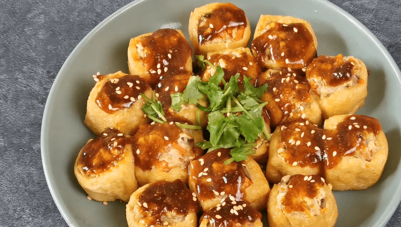 簡單一蒸,營養下飯,做法簡單,全家都愛吃_油豆_料酒_肉餡