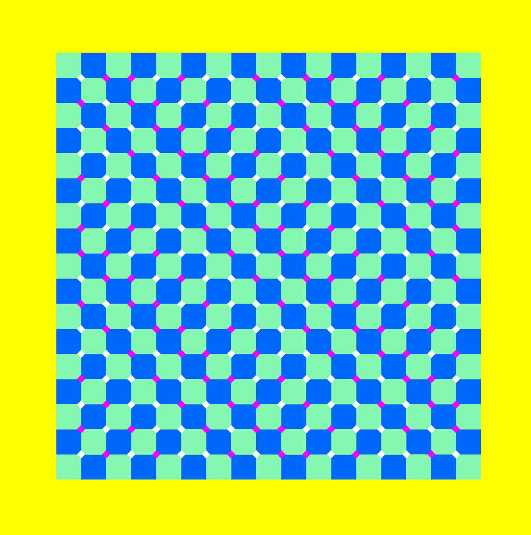 这些欺骗你眼睛的视错觉,悄无声息"骗"了你_设计有_颜色_对比色