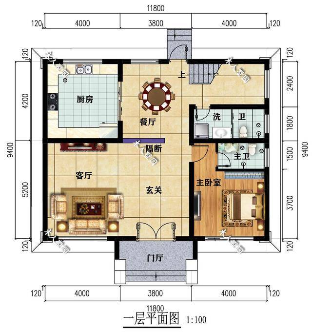 3栋农村三层自建房设计图现代简约型别墅让我们怎么不爱