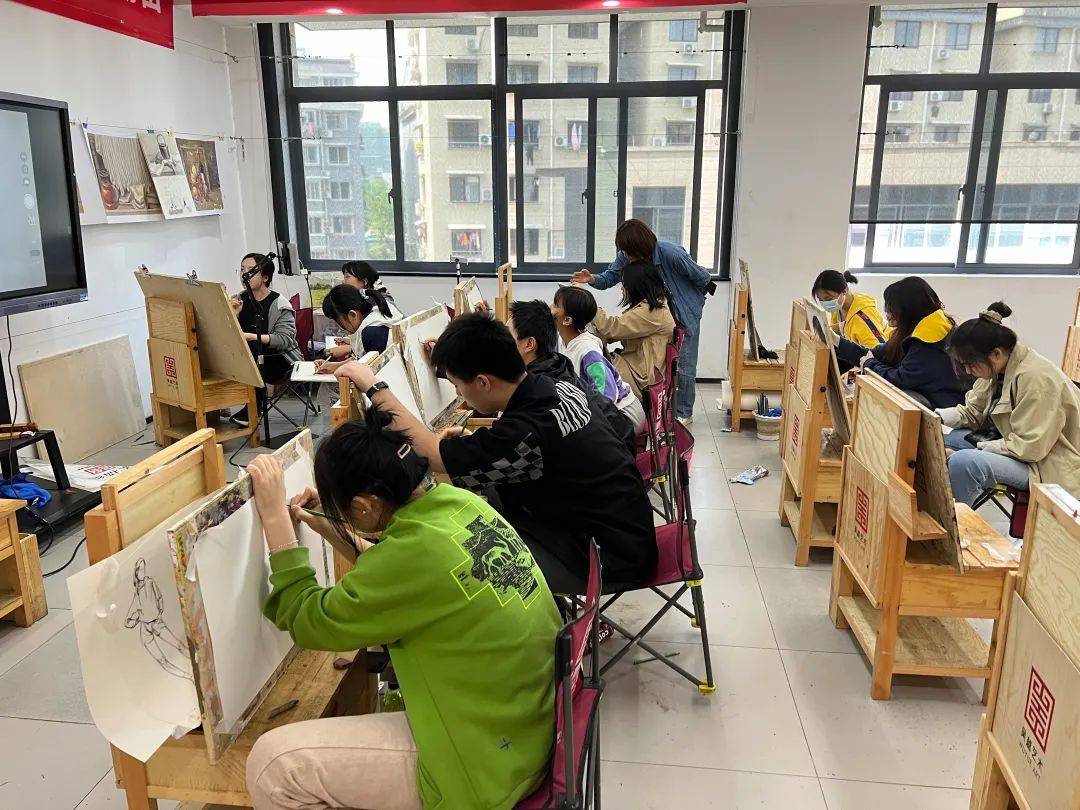 五一开放日带你走进杭州吴越画室五一试学活动