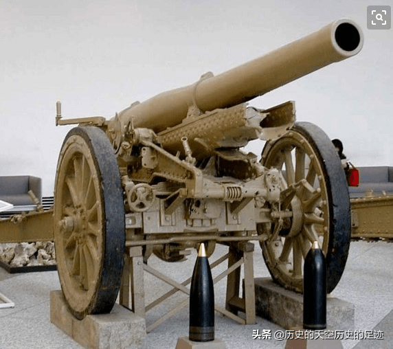 原创二战时期日军的150毫米榴弹炮在德军同口径榴弹炮面前就是弟弟