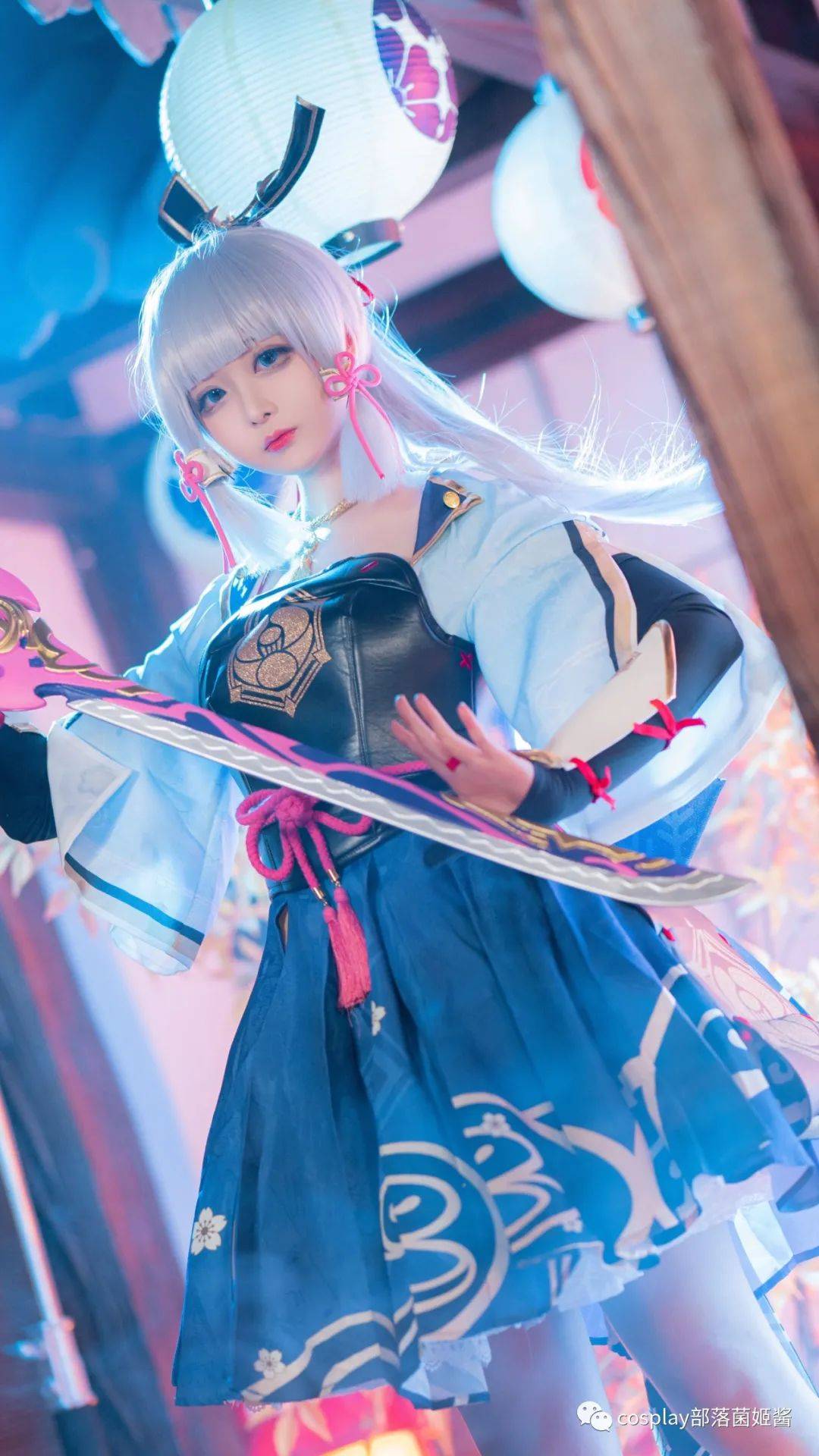 cos原神神里绫华cos正片小夜子