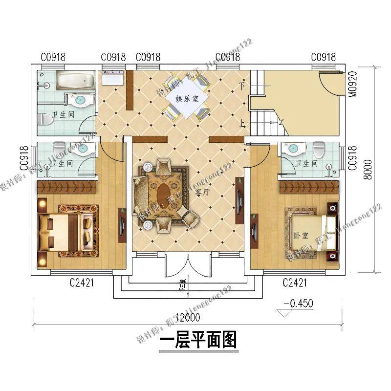 3款農村平房造價不到20萬,住著比樓房還舒適_戶型_設計_空間