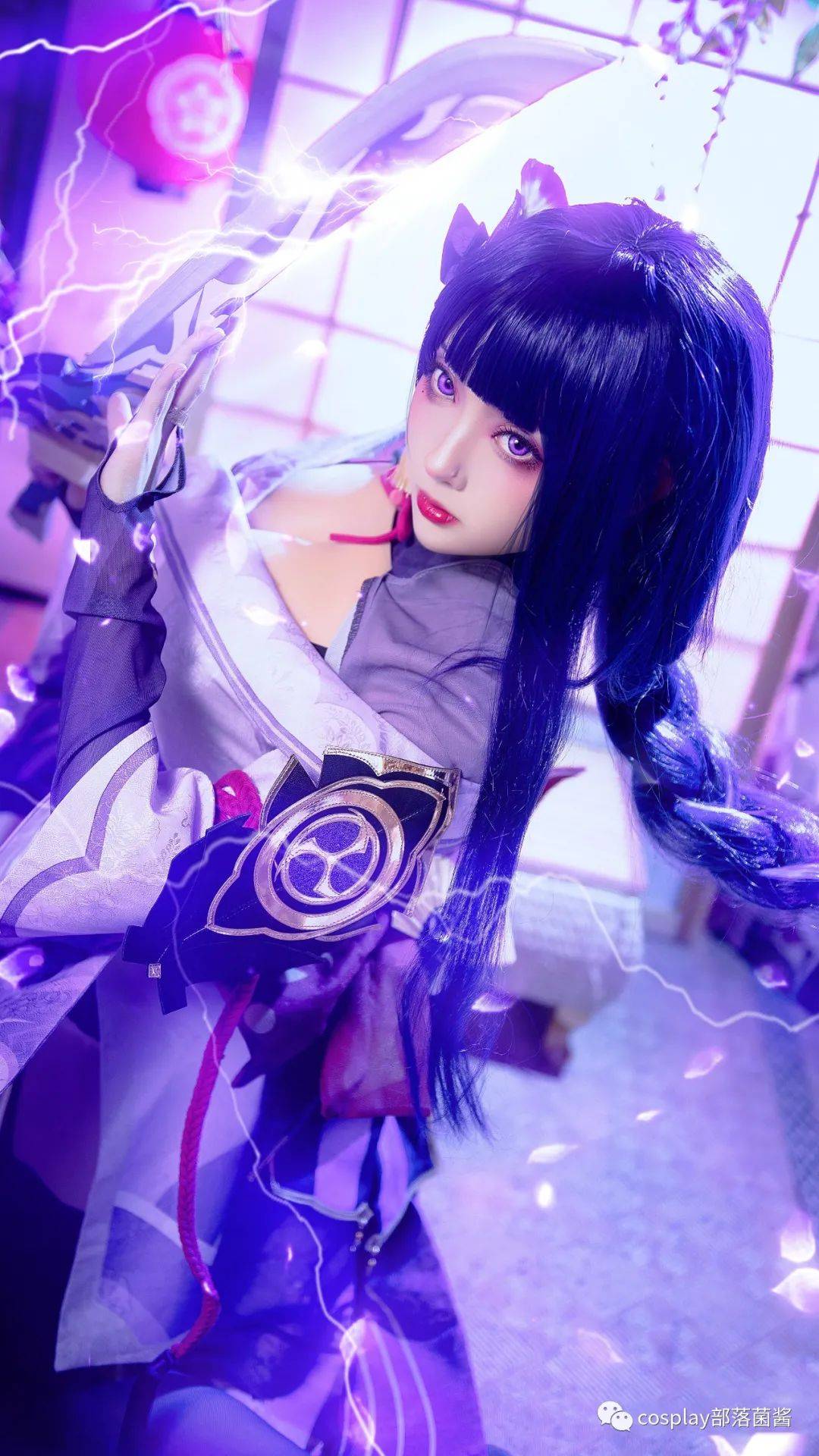 cos原神雷电将军特效cos正片六六