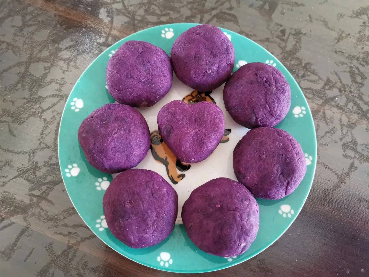 原创教你营养好吃的紫薯窝窝头低脂美味减肥的朋友们也能放心吃