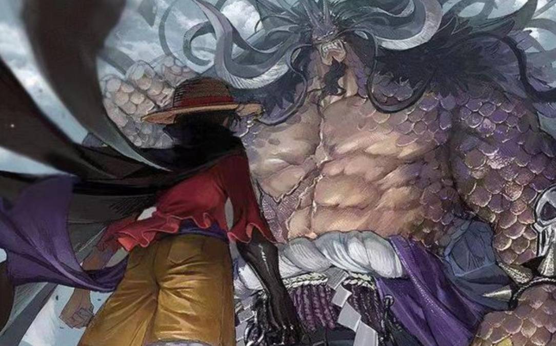 《海贼王》凯多硬刚尼卡路飞,红发能拦住凯多,实力很强大_霸王色霸气