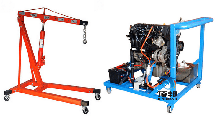 汽车发动机拆装台架电控发动机拆装运行实训台