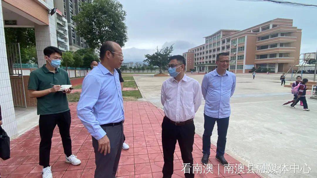 南澳县委书记张林带队督导防御强降雨工作