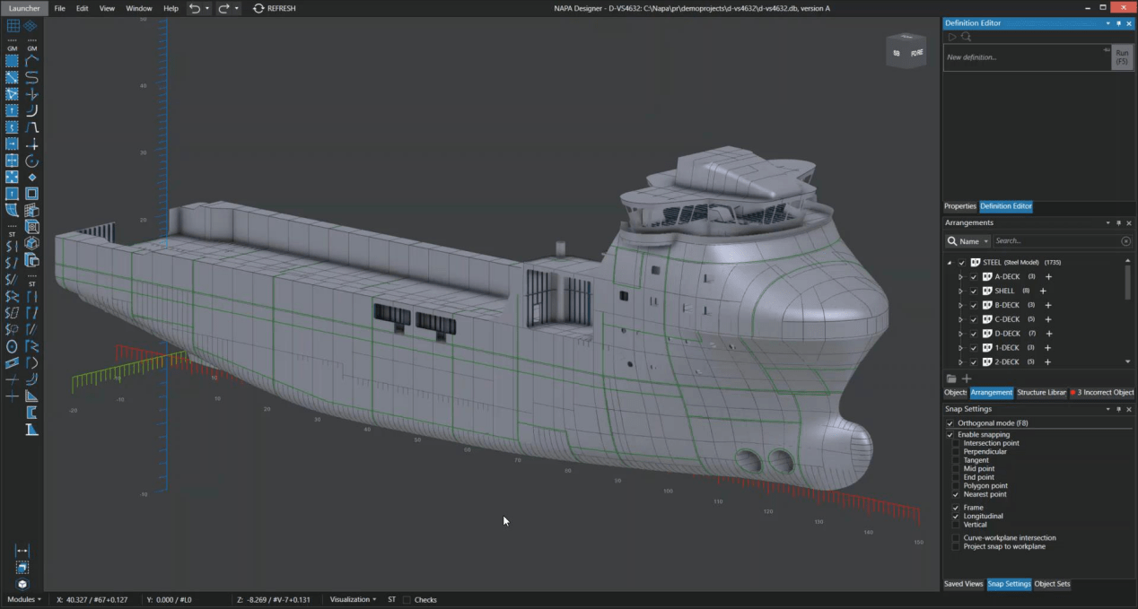 即使是那些没有安装cad系统的项目相关者,如设计管理小组,船东或者船