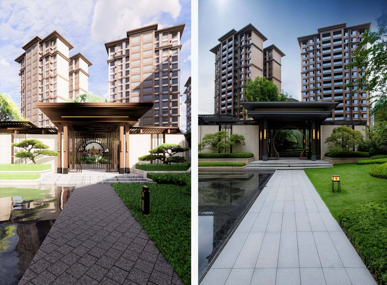 效果图vs实景图|看得见的四川邦泰集团『还原力』_生活_园林_建筑