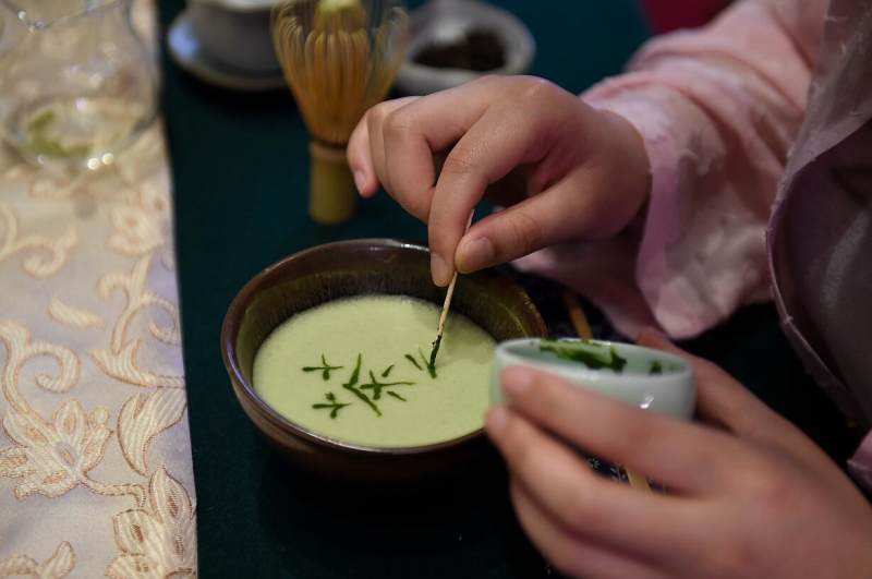 径山茶 茶艺图片