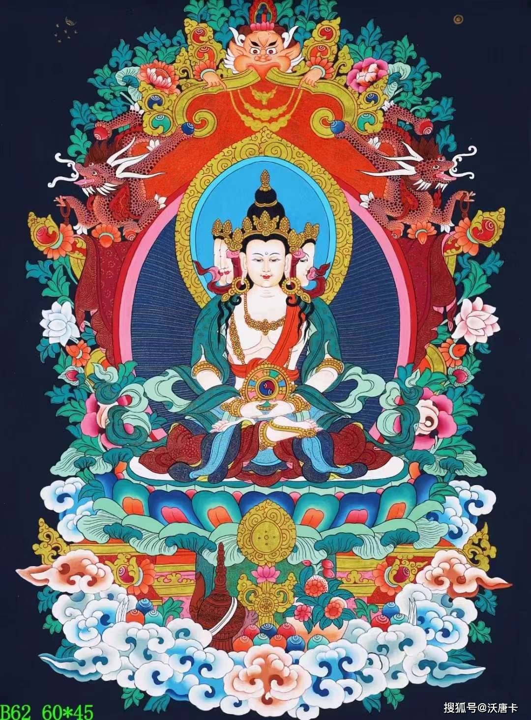 16世纪的释迦牟尼唐卡是什么样子的_罗汉_版块_于莲花