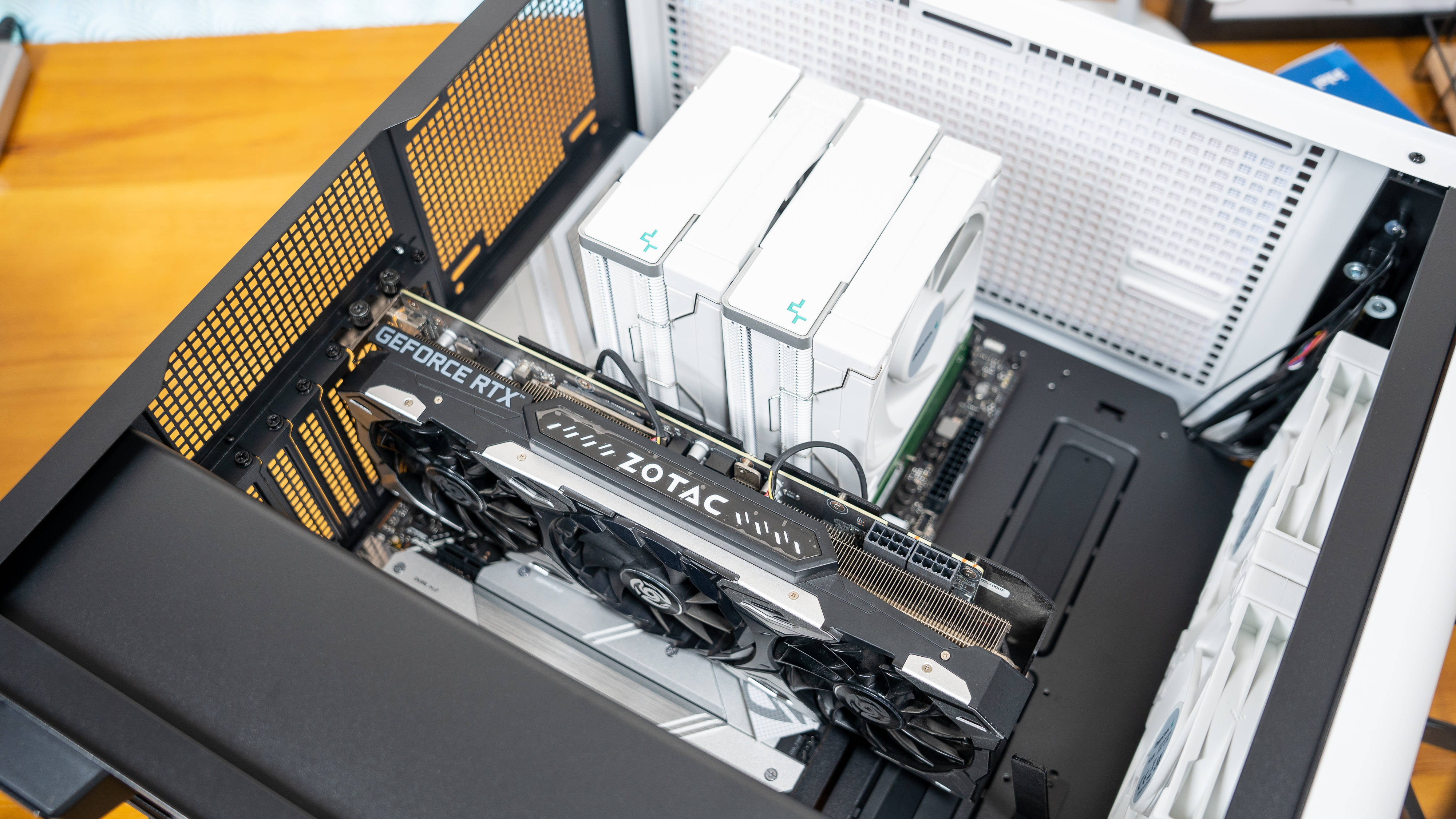 3080ti游戏生产力rog吹雪z690a主机搭建分享