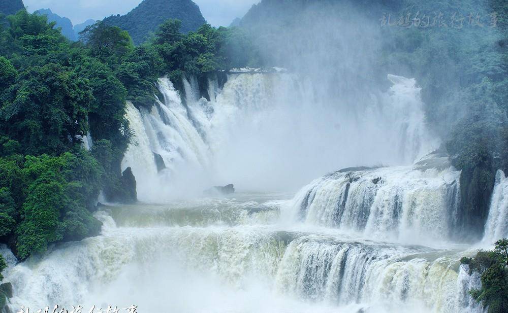 亚洲最大跨国瀑布一半中国一半越南 年水量超黄果树3倍堪称奇观