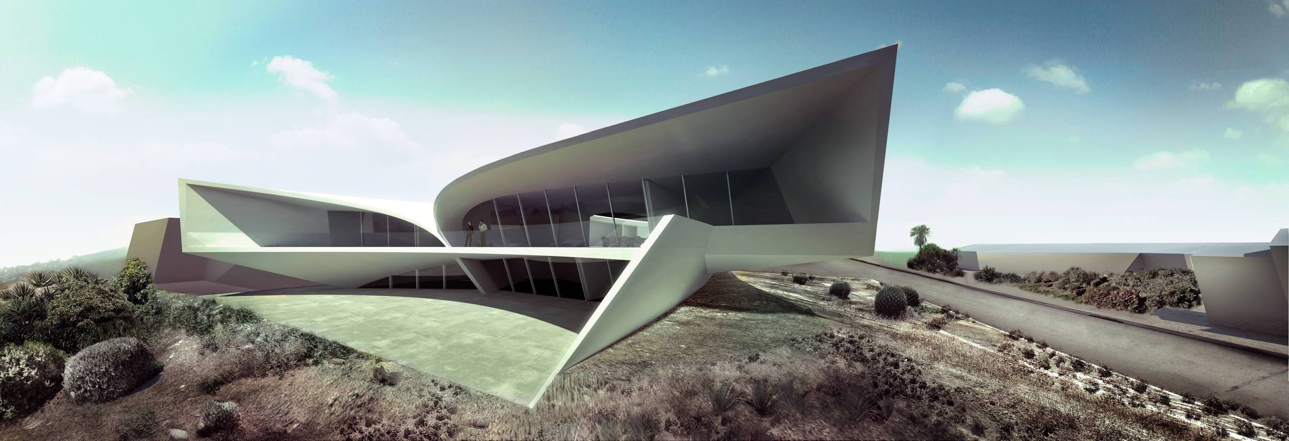 看了扎哈的作品,才知道什么是大师级设计!_建筑_曲线_空间