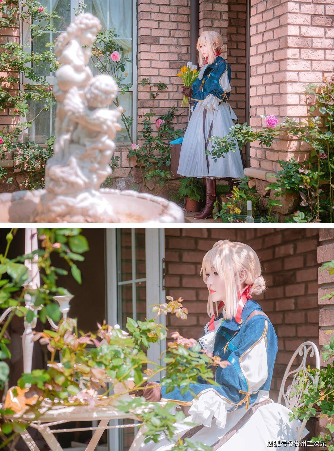 紫罗兰永恒花园薇尔莉特伊芙加登cosplay