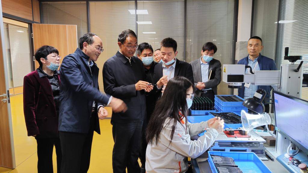 商洛职业技术学院院长程诗有赴商南开展访企拓岗调研活动