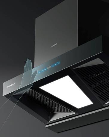 中式厨房油烟也有克星悍高双腔跨界吸油烟机让油烟无处可逃