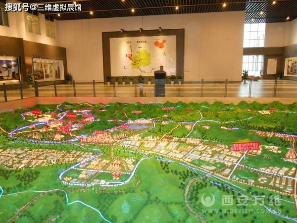 杏彩平台:电子沙盘数字沙盘三维虚拟微展示丰富城市面貌