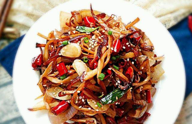 原创美味下饭菜素菜吃出荤菜的感觉杏鲍菇和茄子这样做超赞