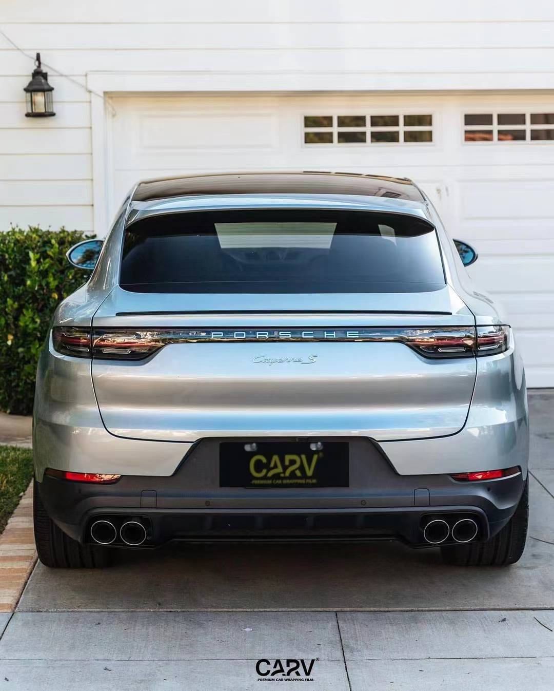 保时捷卡孚改色膜白金白云石金属漆